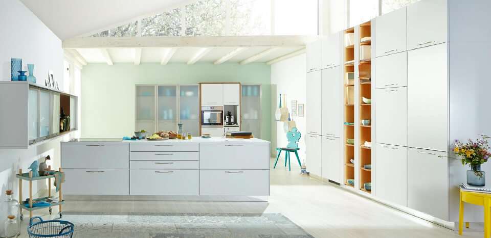 Wooden interior design with wooden furnishing and a comfy carpet