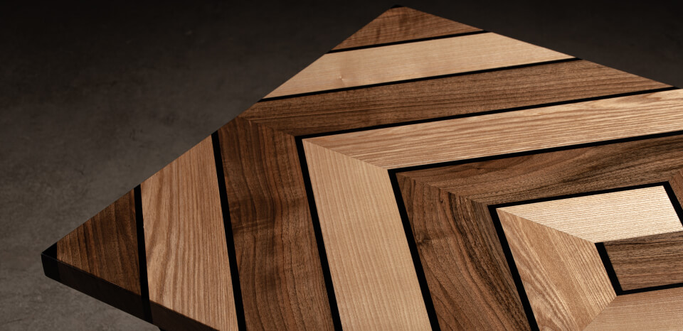 Sayerlack wood coated guitar