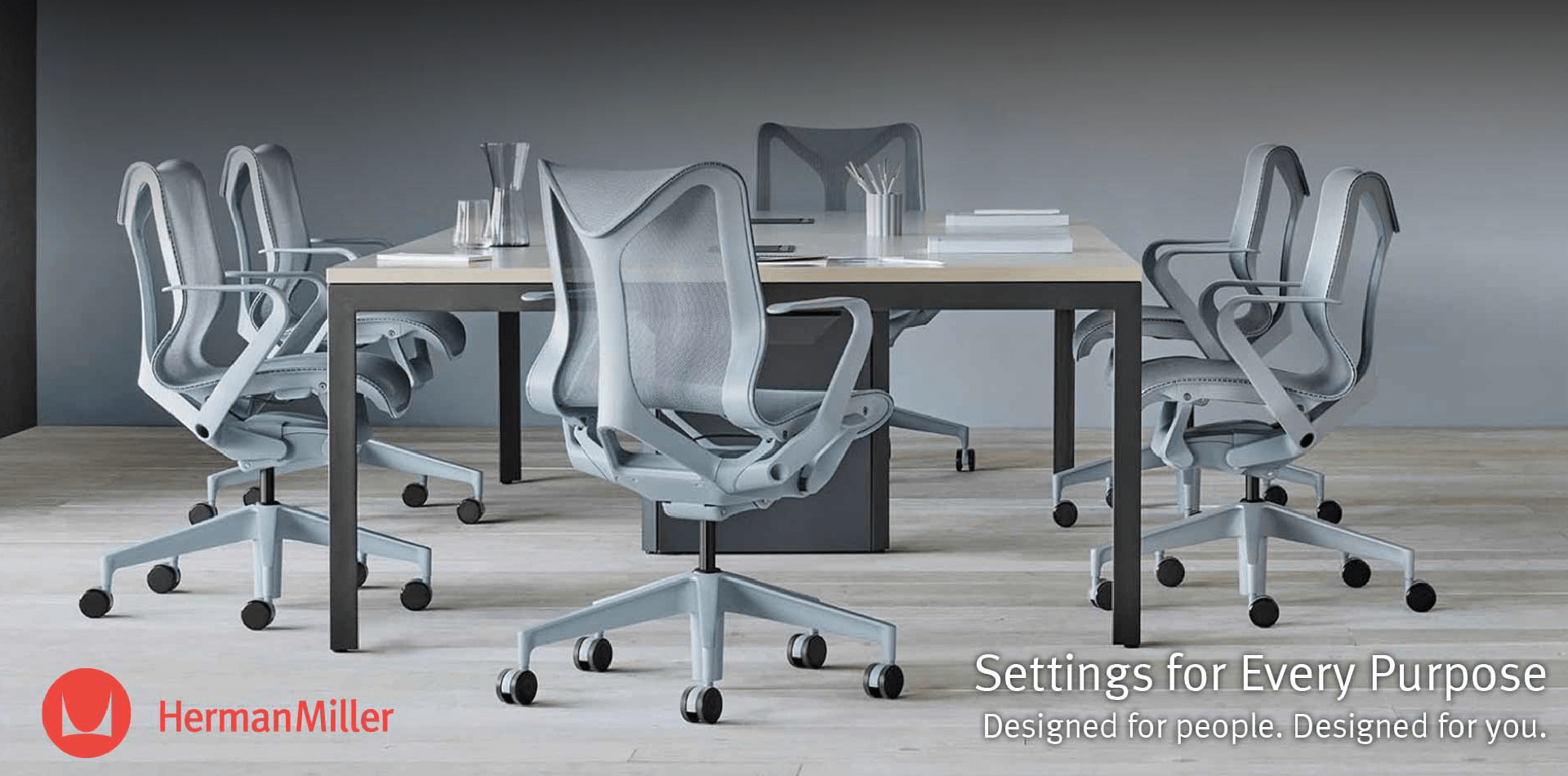 A dining room design