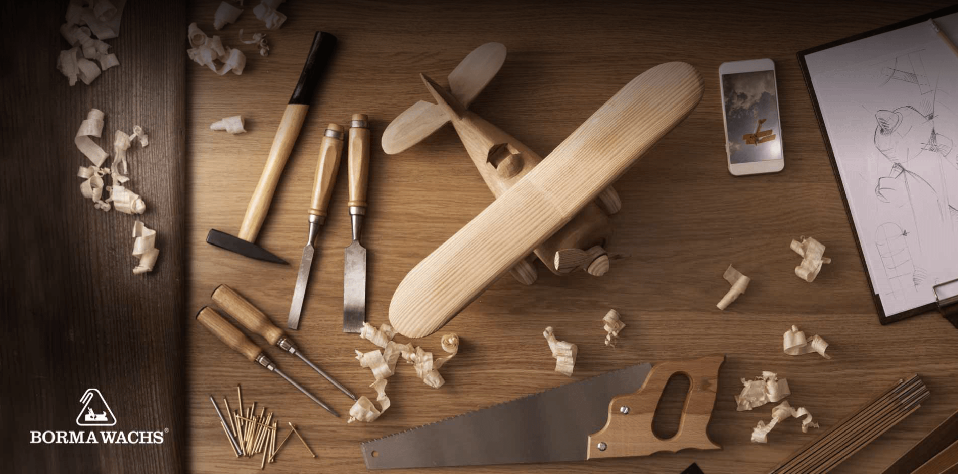 BORMA WACHS premium wood putty