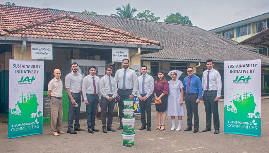 JAT Holdings supports the Wethara District Hospital Renovation project