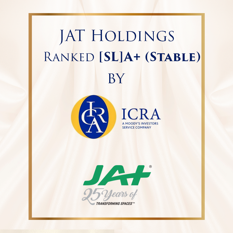 JAT Holdings ranked A+ stable rating for Sri Lanka's only private company