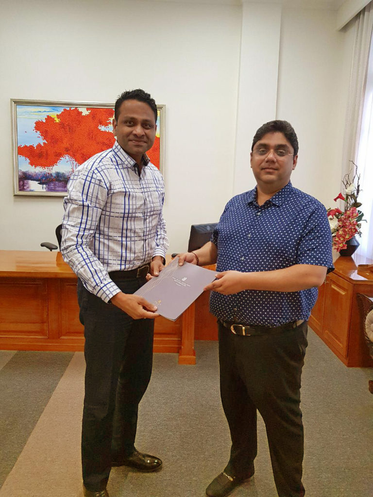 Mr. Amit Katyal and Mr. Aelian Gunawardene