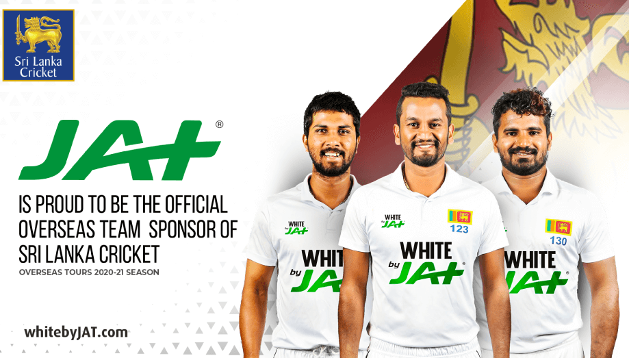 JAT Holdings conferred the title “Official Overseas Team Sponsor of Sri Lanka Cricket” during the 20