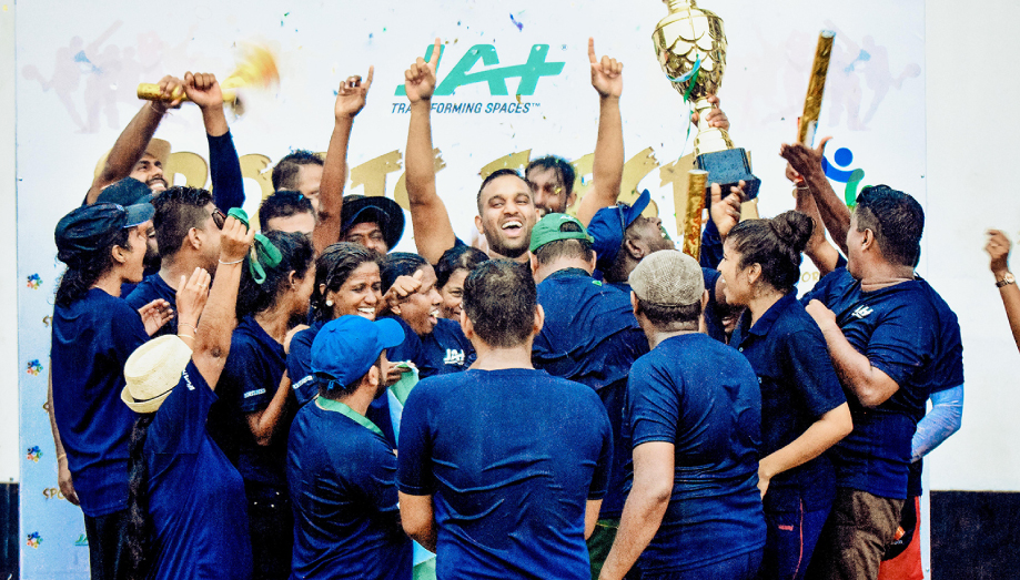 JAT Sports Fiesta victory cup