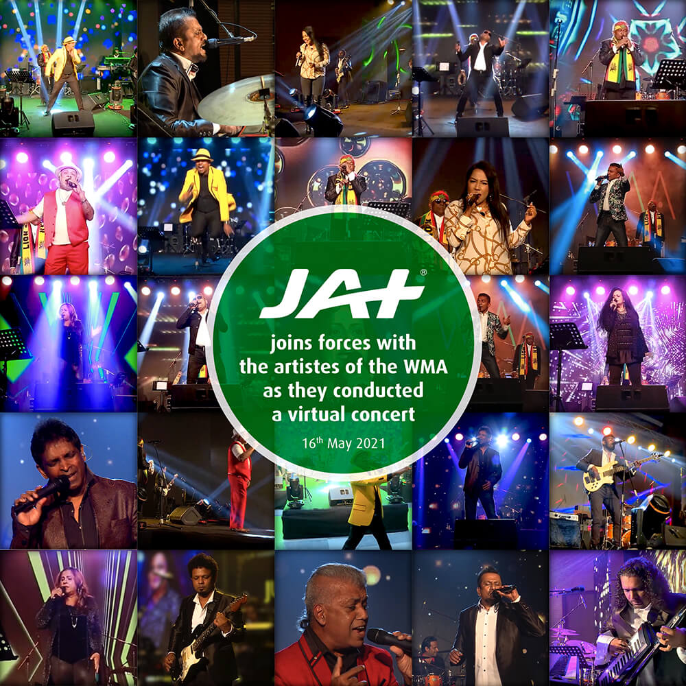 JAT Holdings supports artistes in times of adversity