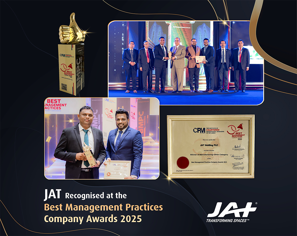 Driving Excellence: JAT Holdings Honoured at Best Management Practices Awards