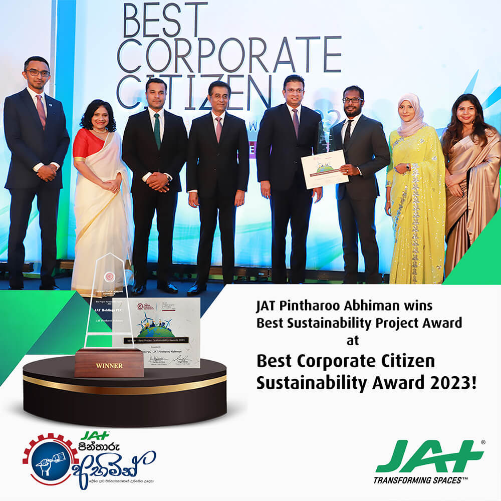 JAT Pintharoo Abhiman Wins Best Project Sustainability Award 2023