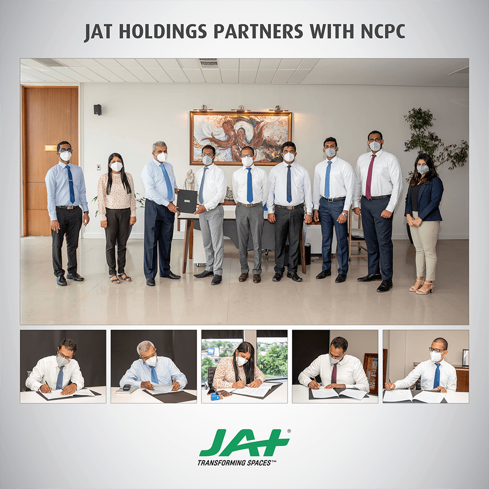 JAT Holdings partners with NCPC to implement the Eco-Innovation Project
