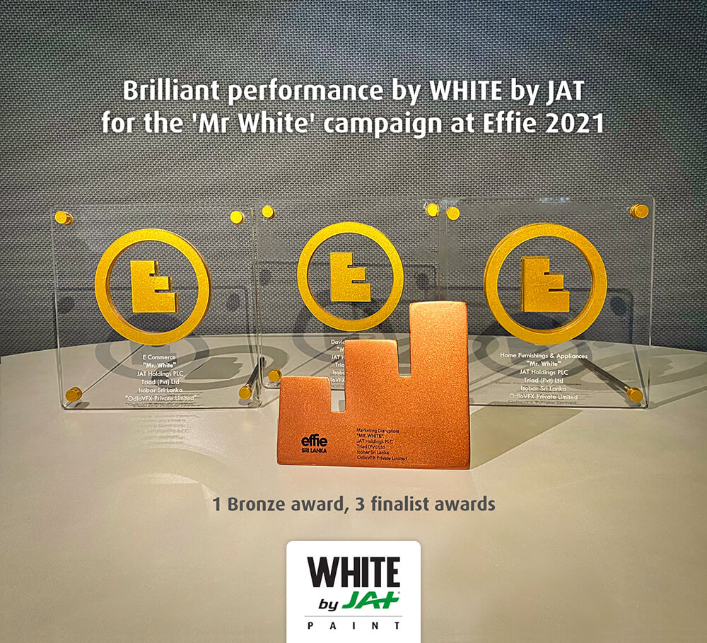 JAT Holdings bags 4 awards at Effie Awards 2021