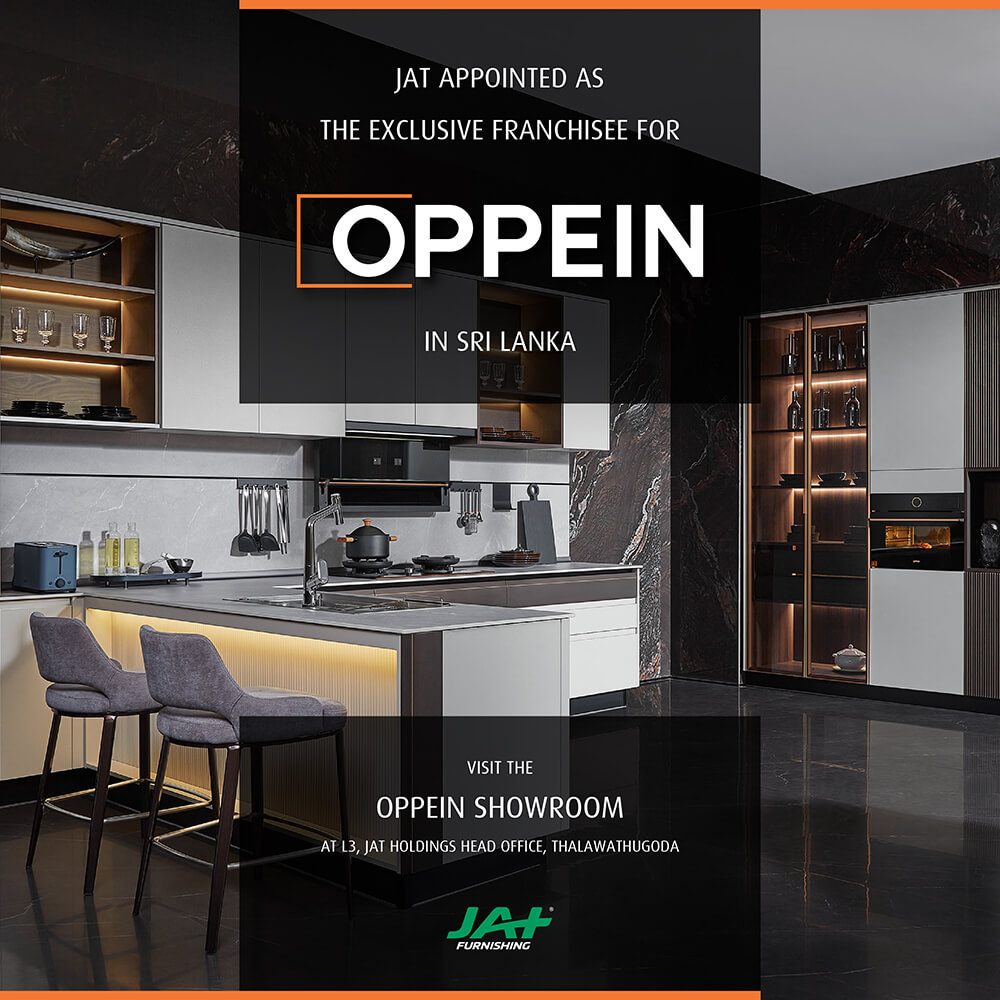 JAT appointed as the Exclusive Franchisee for OPPEIN in Sri Lanka