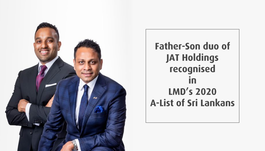 JAT’s father-son duo recognised in LMD’s 2020 A-List