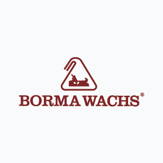 BORMA WACHS wood professional cosmetics Logo