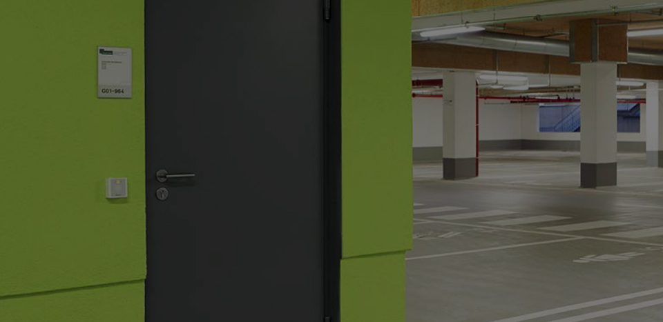 Exterior fireproof emergency fire steel safety door