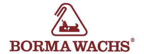 BORMA WACHS wood professional cosmetics Logo